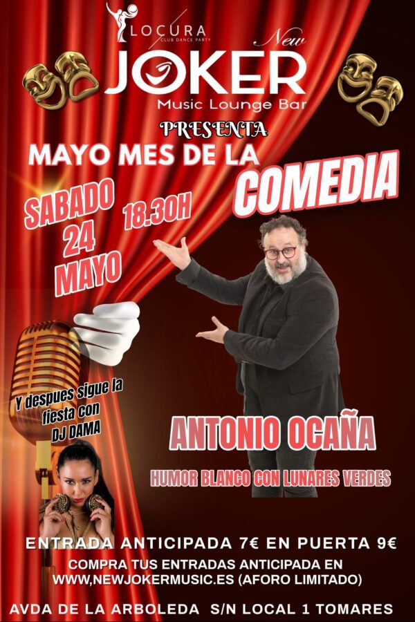 ¡Ríe sin parar con Antonio Ocaña!