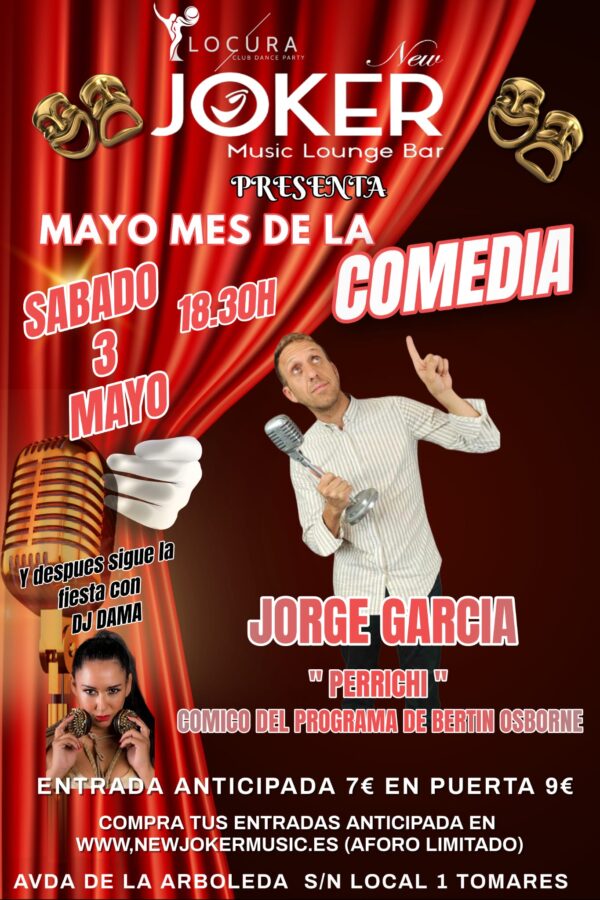 ¡Ríe sin parar con Jorge García «Perrichi»!